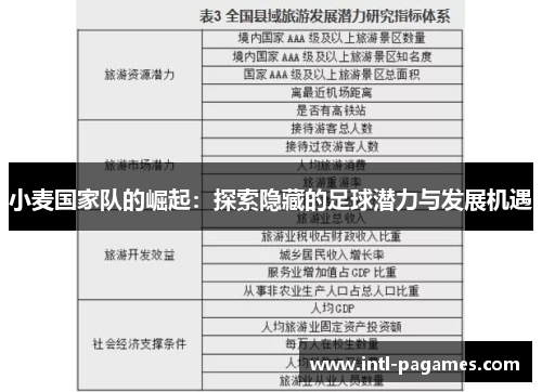 小麦国家队的崛起:探索隐藏的足球潜力与发展机遇 小麦国家队的崛起:探索隐藏的足球潜力与发展机遇