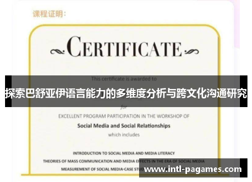 探索巴舒亚伊语言能力的多维度分析与跨文化沟通研究